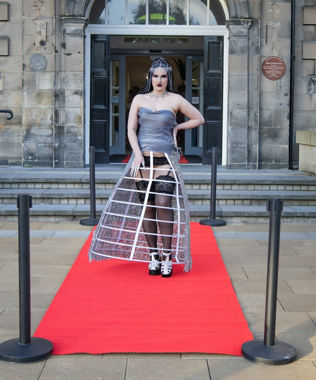 actor on red carpet