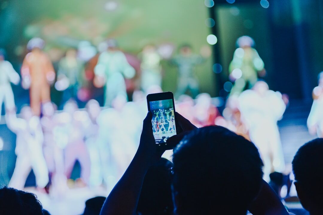 influencer on stage